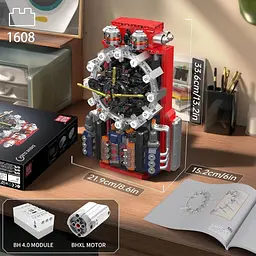 Конструктор Mould King Механічний годинник (10187) [161096] - мініатюра 8