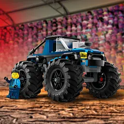 Конструктор LEGO City Синя вантажівка-монстр 148 деталей (60402) - мініатюра 9