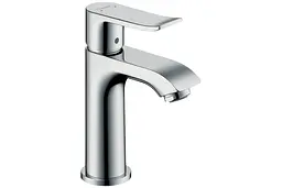 Змішувач для умивальника Hansgrohe Metris без донного клапана хром 31186000