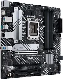 Материнська плата ASUS PRIME B660M-A D4-CSM (PRIME B660M-A D4-CSM) (Socket 1700, Intel B660, Micro-ATX) - мініатюра 2
