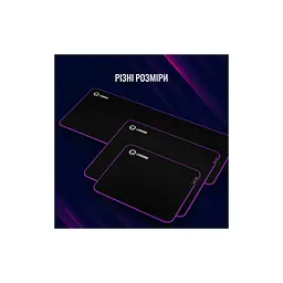 Килимок для мишки Lorgar Main 319 Black/Purple (LRG-GMP319) - мініатюра 11