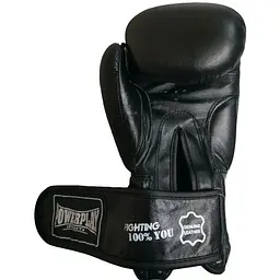 Рукавиці боксерські Power Play PP 3088, Black - 12 унцій - мініатюра 2