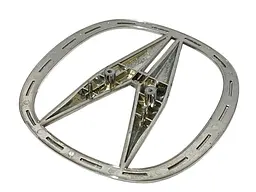 Емблема решітки Acura MDX, TLX (після 2007р) Хром 92x92 мм OEM 75700SJAA11 - мініатюра 4