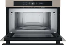 Whirlpool Мікрохвильова піч вбудована, 31л, електронне упр., 1000Вт, гриль, дисплей, бежевий - мініатюра 3
