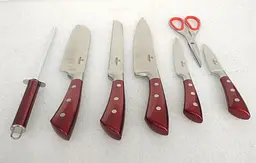 Набір ножів Bohmann BH 6020 red 8 предметів - мініатюра 7