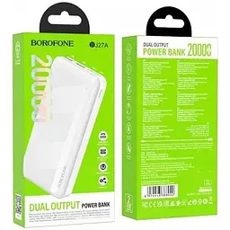 УМБ Borofone Pindar power bank BJ27A 20000mAh портативний чорний - мініатюра 8