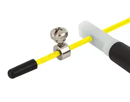 Скакалка швидкісна PowerPlay 4202 Ultra Speed Rope Жовта 2,9 м (PP_4202_Yellow) - мініатюра 4