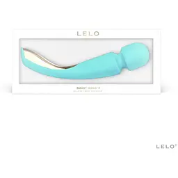 Вібромасажер Lelo Smart Wand 2 Large Aqua - мініатюра 2