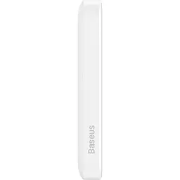 Портативна батарея - акумулятор бездротовий Baseus Magnetic Mini 20W 6000mAh білий - мініатюра 4
