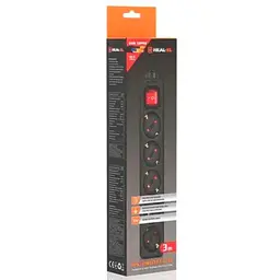 Фільтр живлення REAL-EL RS-Protect M 10м Black (EL122300037)
