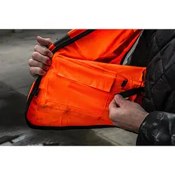 Жилет помаранчевий PREMIUM MILWAUKEE, сигнального забарвлення (L / XL) - мініатюра 6