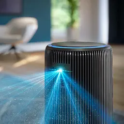 Очисник повітря Philips 2 в 1 PureProtect Water Series 3400 темно-сірий (AC3421/13) - мініатюра 11