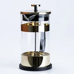 Заварник френч-прес Haus Roland HR-508-8 Gold 1л - мініатюра 4