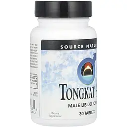 Тонгкат Алі Source Naturals тонік для чоловічого лібідо 30 таблеток - мініатюра 2
