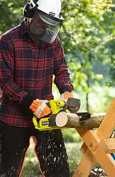 Акумуляторна ланцюгова пилка Ryobi ONE+ RY18CS20A-0 18В без АКБ та ЗП (5133005414) - мініатюра 8