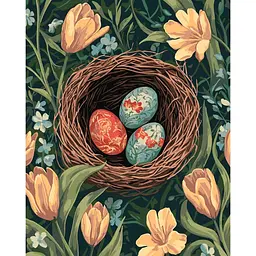 Картина за номерами ART CRAFT Весняна знахідка 40x50 см Різнокольоровий (PM-194-K-1809)