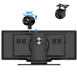 Автомонітор Aspiring Auto Play DVR 2, Magnet, CarPlay, Android auto - мініатюра 3