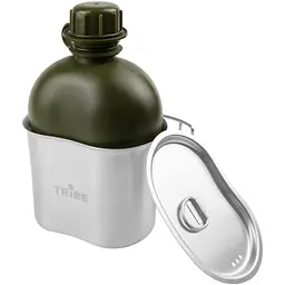 Фляга Tribe Canteen пластикова olive (T-FE-0022-olive) - мініатюра 3