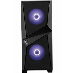 Корпус MSI MAG Forge 100M RGB Black (MAG FORGE 100M) - мініатюра 2