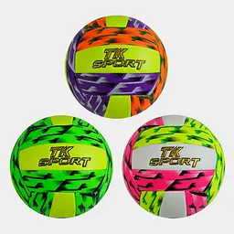 М'яч волейбольний TK Sport №5 м'який PVC 280-300 г C60975 в асортименті - мініатюра 2