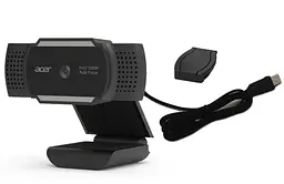 Веб-камера Acer FHD Webcam Black (HP.EXPBG.019) - мініатюра 3