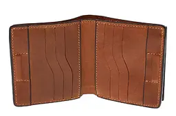 Портмоне Lettera з монетницею, теракот GRANDE PELLE 10х10х2.5 см acs0032121 - мініатюра 6