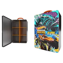 Контейнер для зберігання автівок Hot Wheels серії Monster Trucks металевий (HWCC21) - мініатюра 3