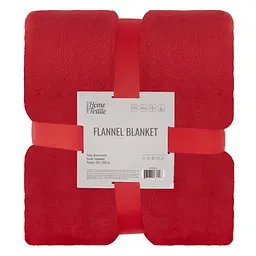 Плед Ardesto Flannel 160х200 см 100% поліестер червоний pbe0050484 - мініатюра 2