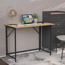 Стіл розкладний Моріс Ferrum-decor 750x1000x600 Чорний метал ДСП Дуб Артізан 16 мм (FRD-104674)