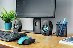 Компьютерные колонки Trust Gemi RGB Black - мініатюра 8
