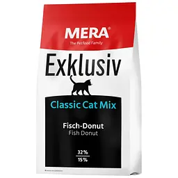 Сухий корм Mera Exklusive Classic Cat Fish-Mix для котів із рибою 20 кг