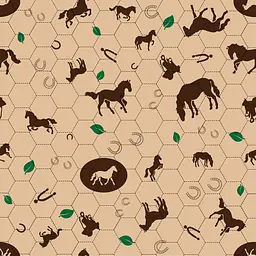Багаторазова пелюшка Pelushka Horses 50х70 см - мініатюра 2