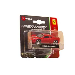Автомодель Bburago Ferrari 1:64 червоний (18-56000) - мініатюра 4