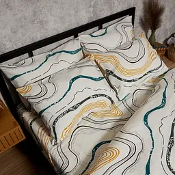Набір наволочок Moon&Star Бязь Gold Люкс Natural Waves 40х60 см 2 шт - мініатюра 2