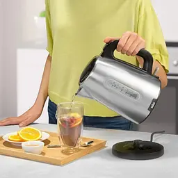 Електрочайник Braun WK 1500 BK 1.7 л нержавіюча сталь/чорний - мініатюра 6