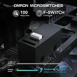 Мишка ігрова бездротова Attack Shark R5 ULTRA BLACK - мініатюра 3