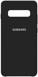 Чохол-накладка TOTO Silicone Case Samsung Galaxy S10+ Black - мініатюра 2