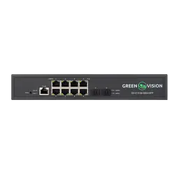 Комутатор мережевий POE GV-019-M-08G+SFP - мініатюра 2