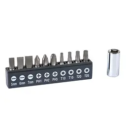 Викрутка Ingco з гнучким стрижнем 10 біт (AKSDFL1208) - мініатюра 4