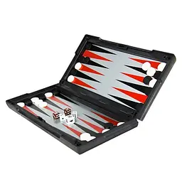 Гра настільна UB Нарди магнітні Magnetic Folding Backgammon (SR-113-N-1216) - мініатюра 3