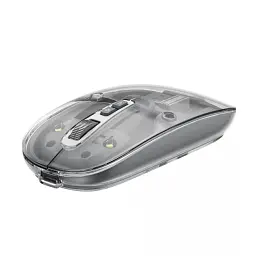 Бездротова миша дворежимна Havit MS62WB Pro Transparent сірий (HV-MS62WB Pro-TGY) - мініатюра 2