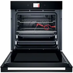 Whirlpool Духовий шафа електричний, 73л, A+, дисплей, конвекція, піроліз, телескопічні напрямні, чорний - мініатюра 3