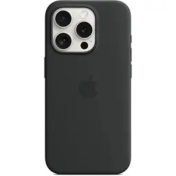 Оригінальний силіконовий чохол Apple Silicone Case MagSafe для iPhone 15 Pro (6.1") Midnight MT1A3ZM/A - мініатюра 8
