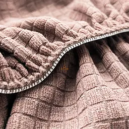 Набір чохлів Love You Corn Fleece на табурет квадратний капучино 2 шт. (85181) - мініатюра 4