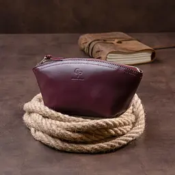 Жіноча шкіряна косметичка GRANDE PELLE 23х10.5х7.5 см acs0015906 - мініатюра 5