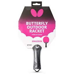 Ракетка для настільного тенісу Butterfly Outdoor Racket Pink (6017973702) - мініатюра 2