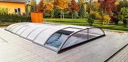 Павільйон Compact з сотовим полікарбонатом розміром 3.75х8,54х0.8м K-3-375Standard