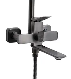 Душова система універсальна Qtap Presto Graphite QTPRE111GRP45585 - мініатюра 3