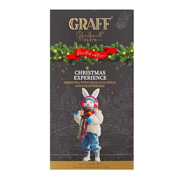 Чай зелений байховий Graff Christmas experience з полуницею та ароматом ванілі у пакетиках 30 г (20 шт. х 1.5 г) - мініатюра 2