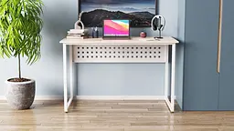 Комп'ютерний стіл Ferrum-decor Майк 75x120x70 білий ДСП Дуб Артізан 16мм (FRD-101340) - мініатюра 7
